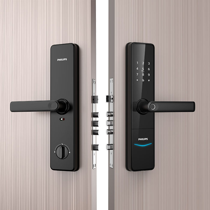 Kinh nghiệm chọn mua khóa vân tay cửa gỗ