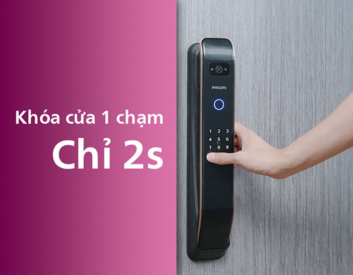 Ưu điểm khóa vân tay cửa gỗ