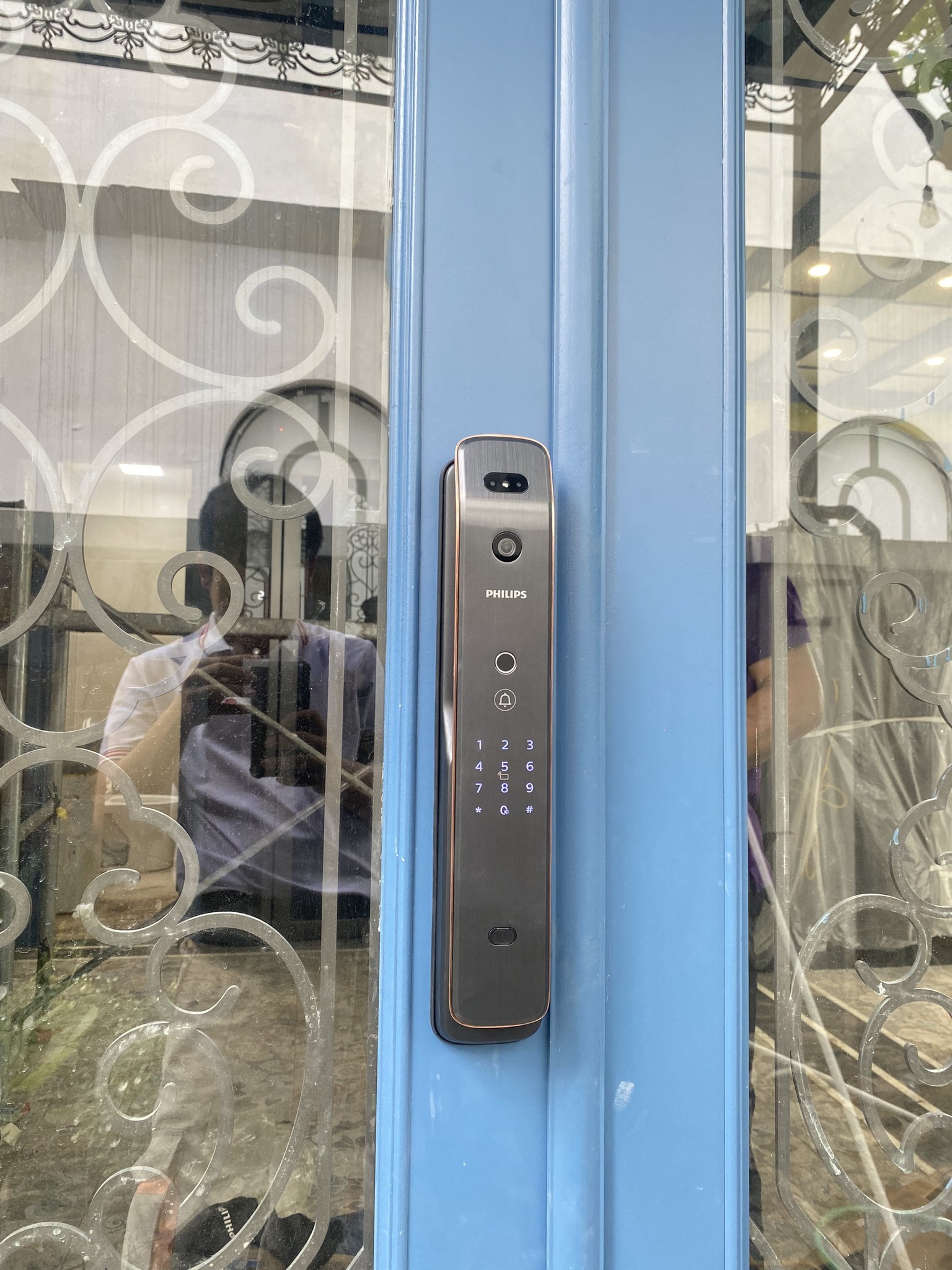 Khóa cửa Philips DDL709-7HWS 3