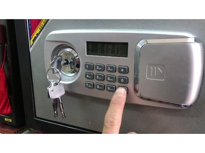 Dấu hiệu nhận biết khi két sắt điện tử bị hết pin
