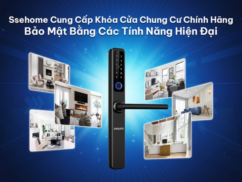 Ssehome - địa chỉ mua khoá cửa thông phòng uy tín