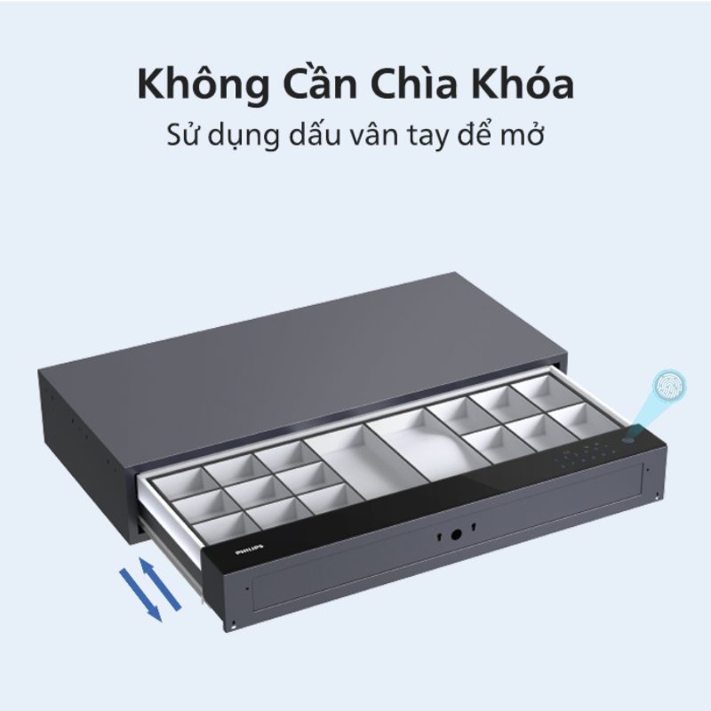 Sử dụng vân tay để mở khoá