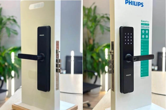 Khoá vân tay Philips DDL609-5HS