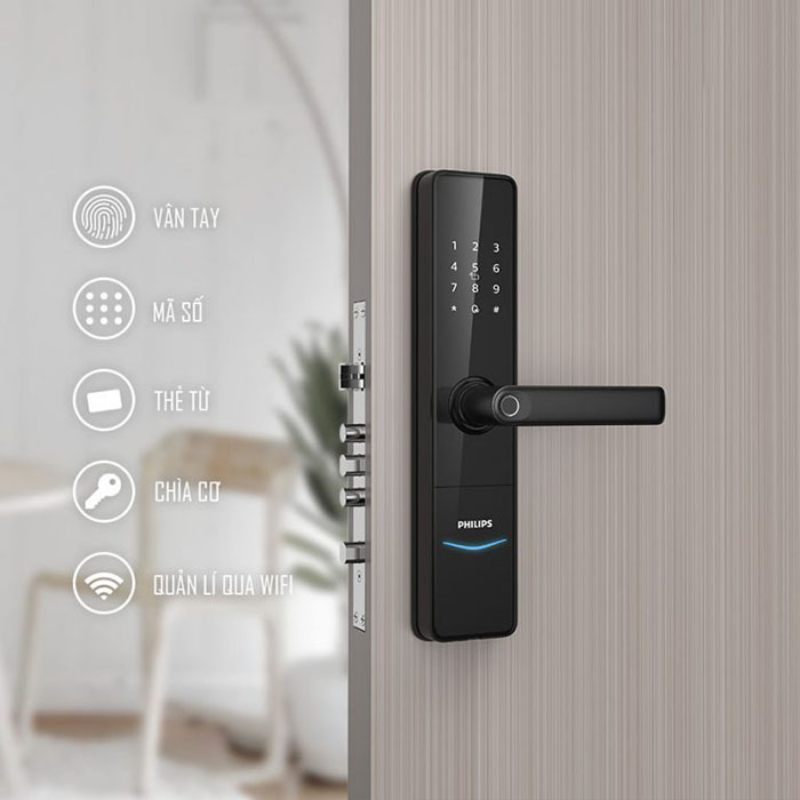 Ưu điểm vượt trội của khóa cửa vân tay