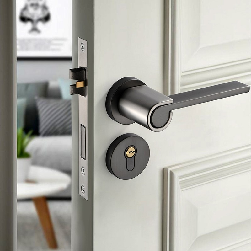 Khóa tay gạt tiện dụng cho phòng ngủ