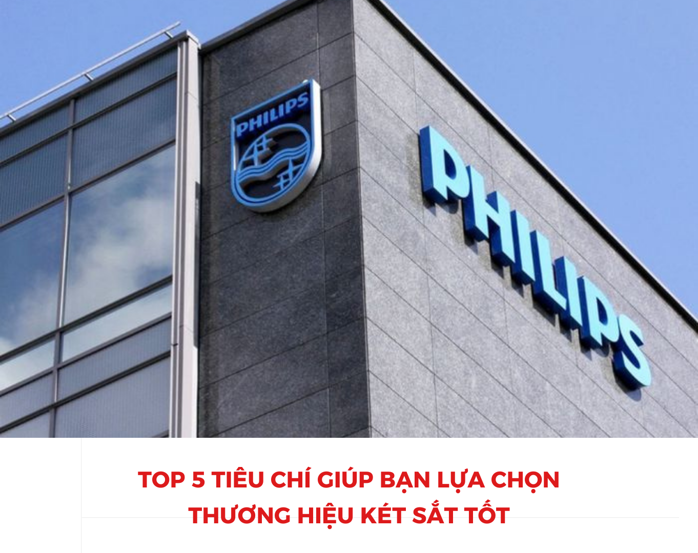 Thương hiệu két sắt tốt