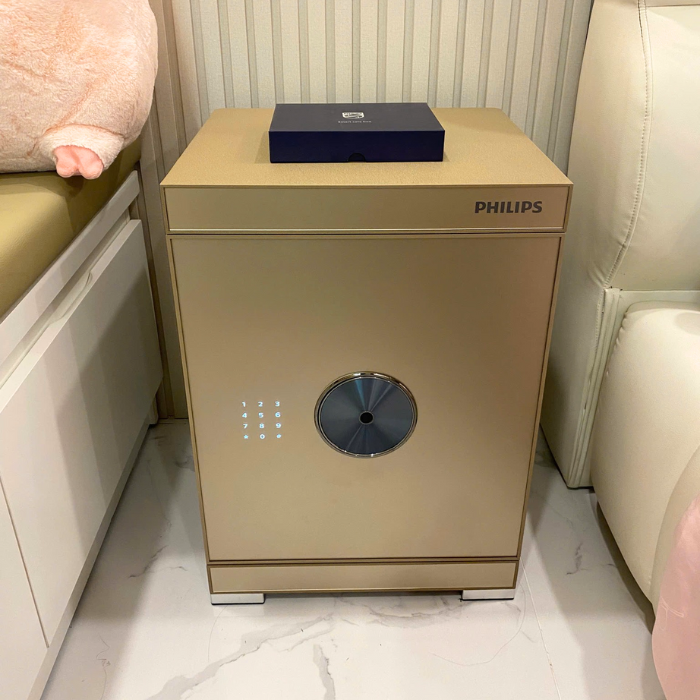 Két sắt chống cháy làm bằng chất liệu gì Philips SBX602