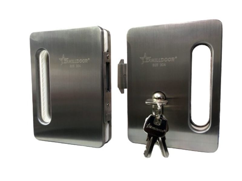 Khóa cửa kính cường lực Zamilldoor