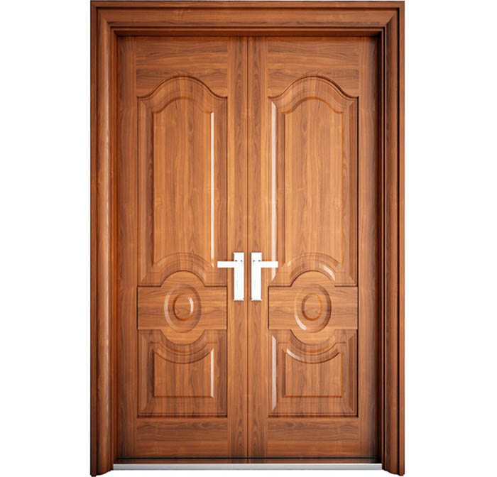 Mẫu cửa gỗ 2 cánh phòng khách