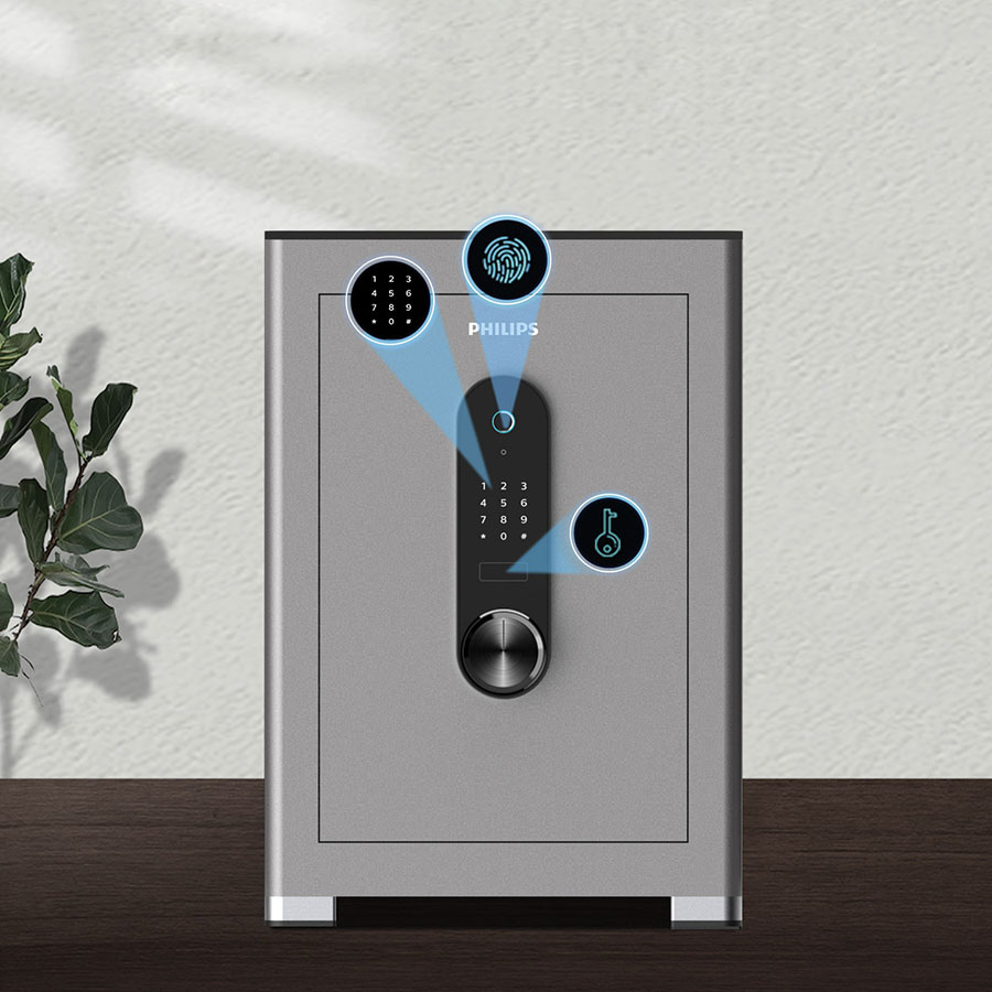 Két sắt điện tử Philips – Sự lựa chọn hàng đầu về tính an toàn, bảo mật