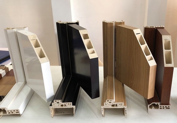 Cấu tạo bên trong của cửa nhựa composite