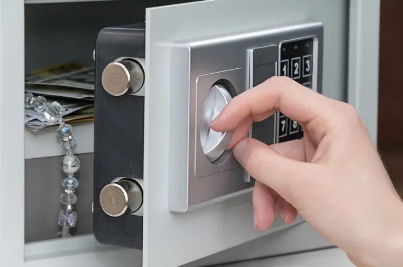 hệ thống khóa cửa két sắt 