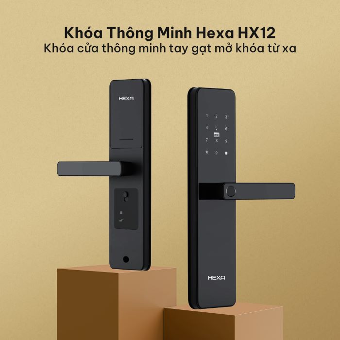 Khóa thông minh tay gạt Hexa