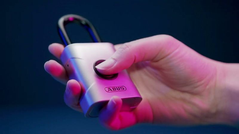 Khóa bấm vân tay Abus 57/50