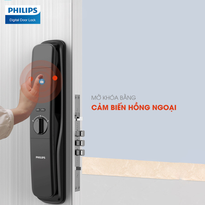 Khóa cửa thông minh cho căn hộ Philips DDL702E