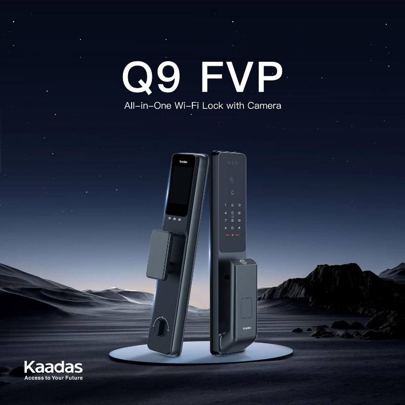 Kaadas Q9 FVP – Khóa cửa chung cư thông minh