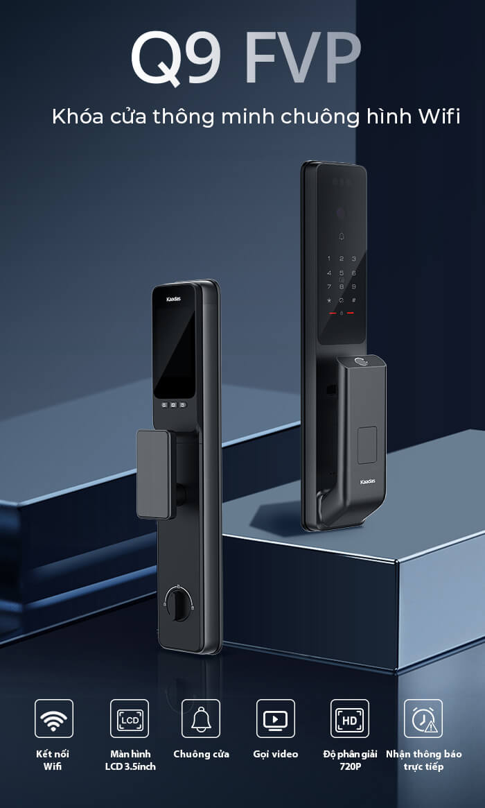 Khóa cửa KAADAS Q9-FVP