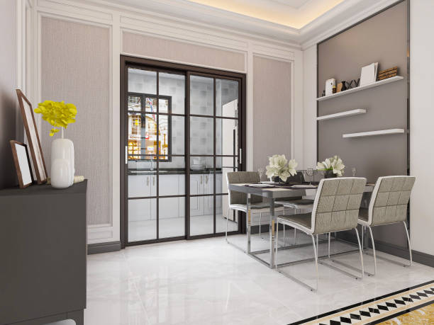 Mẫu Cửa Nhôm Kính Cho Phòng Khách Sang Trọng