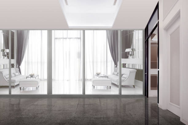 Mẫu Cửa Nhôm Kính Cho Phòng Khách Sang Trọng