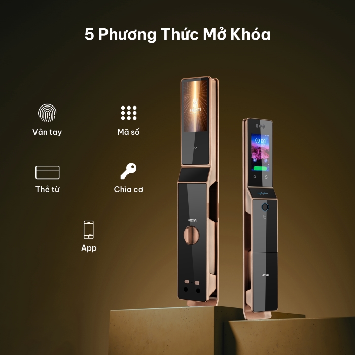 Khóa cửa vân tay HEXA P100M-PRO