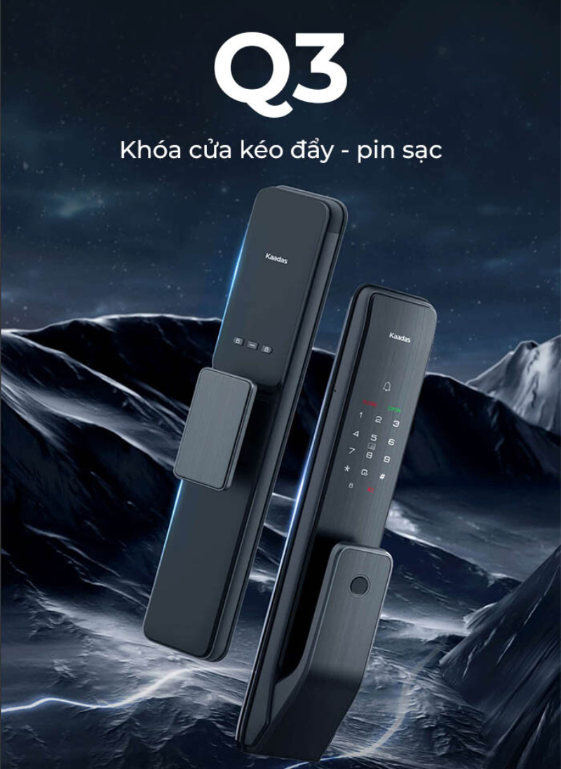 Khóa cửa phòng ngủ thông minh Kaadas Q3