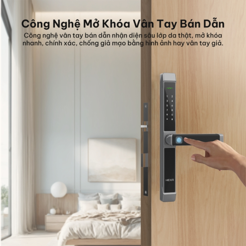 Khóa điện tử thông minh Hexa A100
