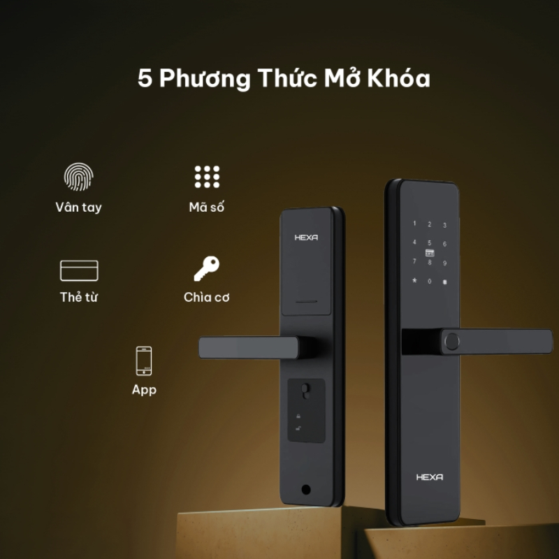 Khóa vân tay thông minh Hexa HX12