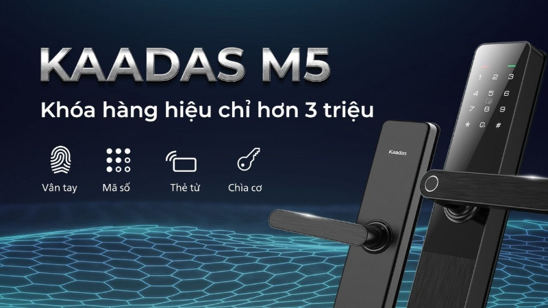 Review top các mẫu khóa cửa vân tay được ưa chuộng nhất tại Cà Mau