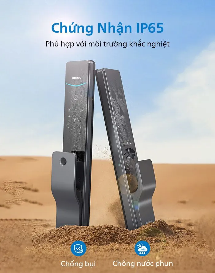 Khóa cửa PHILIPS DDL801-5HBS