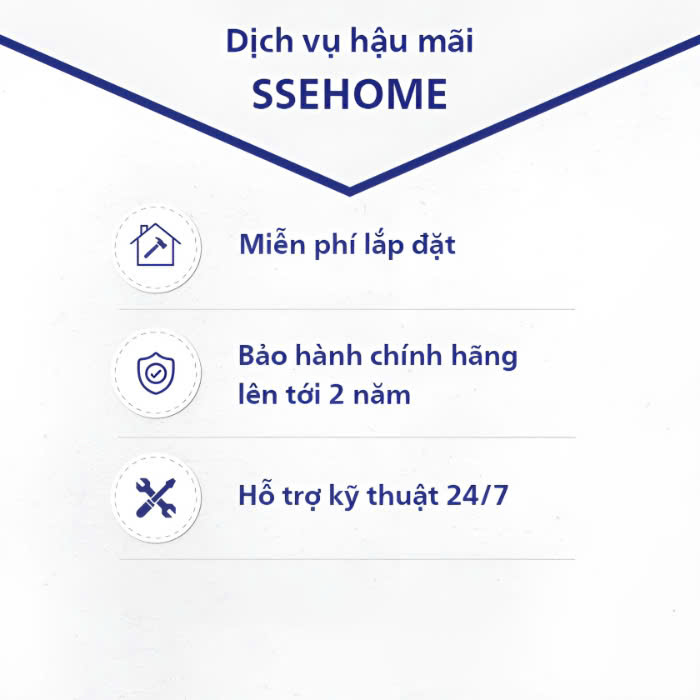 Dịch vụ hậu mãi tại SSEHOME