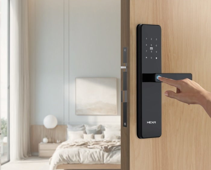 Khóa phòng ngủ thông minh Hexa HX12 với nhiều công nghệ hiện đại