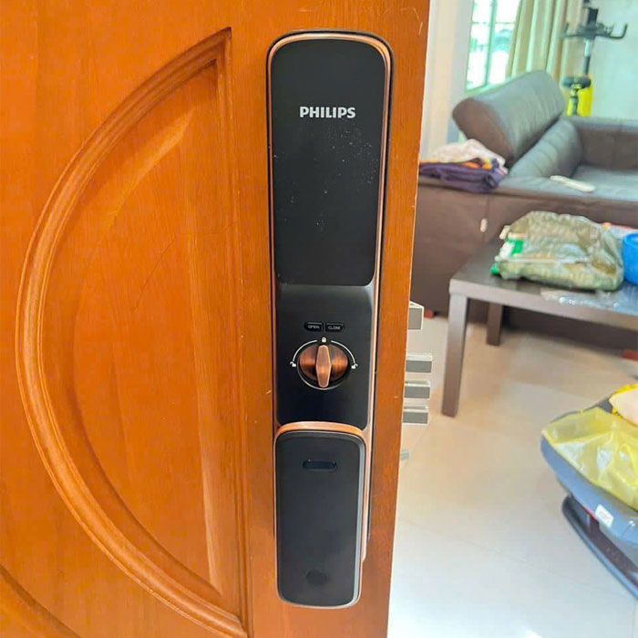 khóa vân tay thông minh Philips Alpha-V-5HWS