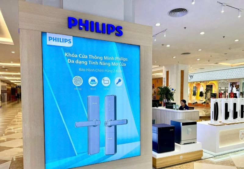 Showroom khóa vân tay Philips