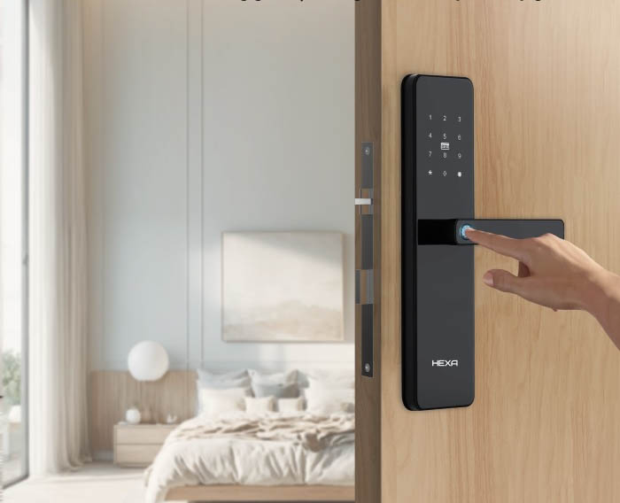 thương hiệu khóa điện tử hexa