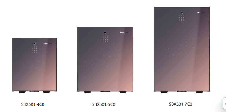 3 phiên bản của két sắt Philips SBX501