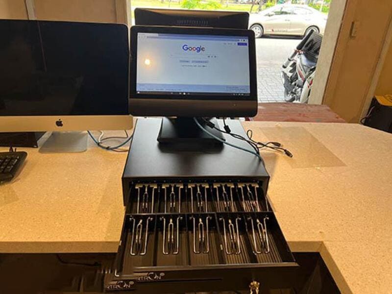 Két tiền kết nối máy tính tiền POS