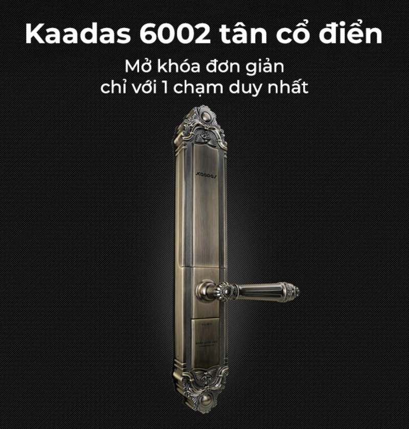Hướng dẫn cài đặt các tính năng khóa cửa Kaadas 6002