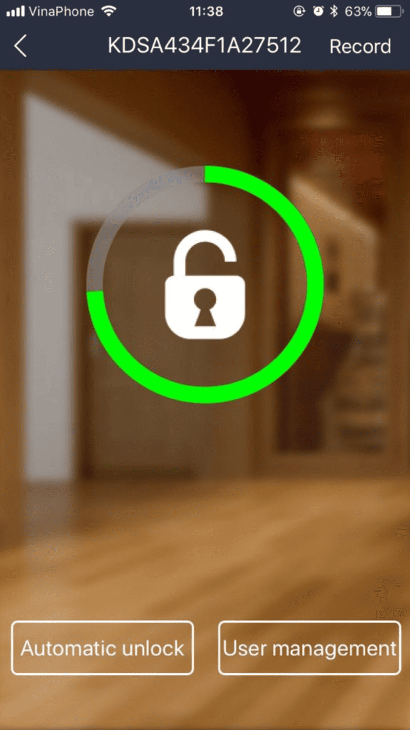 Mở khóa bằng Bluetooth