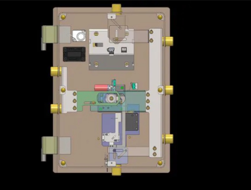 Cấu tạo két sắt vân tay điện tử Philips SBX701-6B0