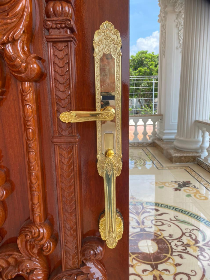 Khoá tân cổ điển sử dụng vân tay Kaimi DS101