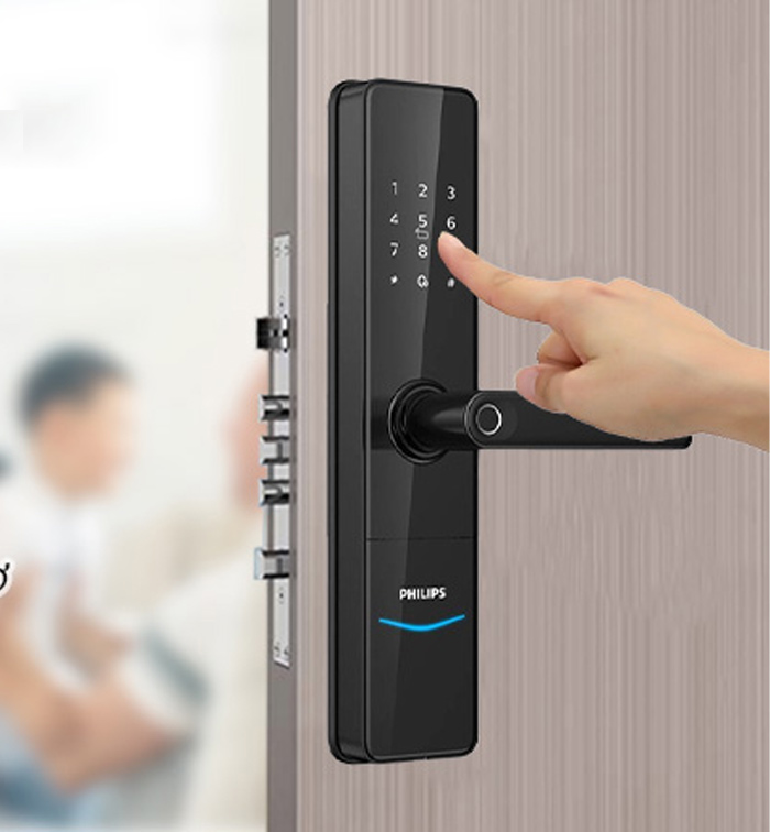 ứng dụng vân tay trong khóa cửa 
