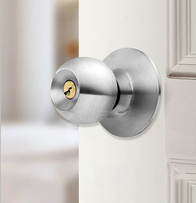Cách chọn khóa cửa tay nắm tròn 4