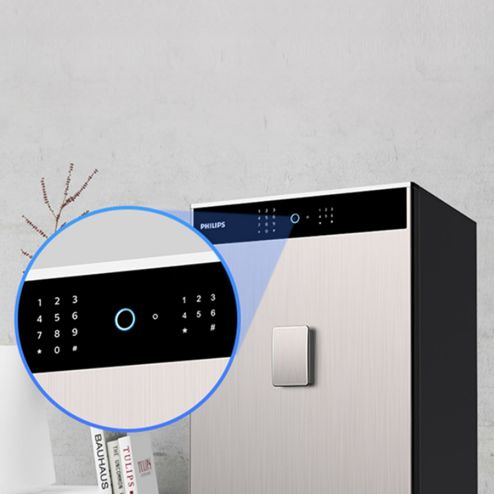 Cách mở két sắt điện tử 1