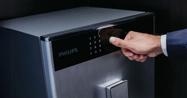 Hướng dẫn khởi động két sắt Philips SBX701