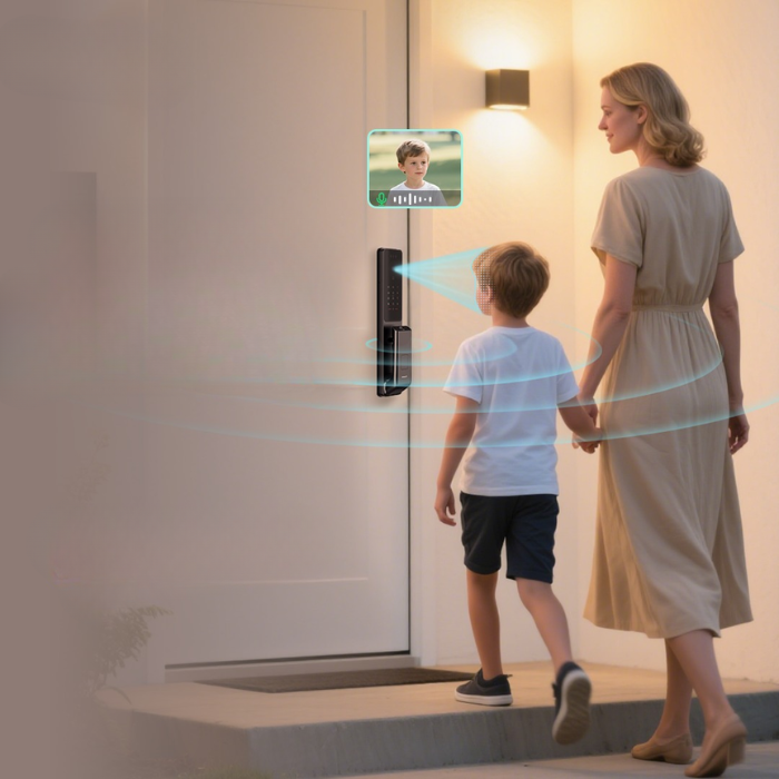 Lắp đăt khóa cửa vân tay tại Bắc Giang 2