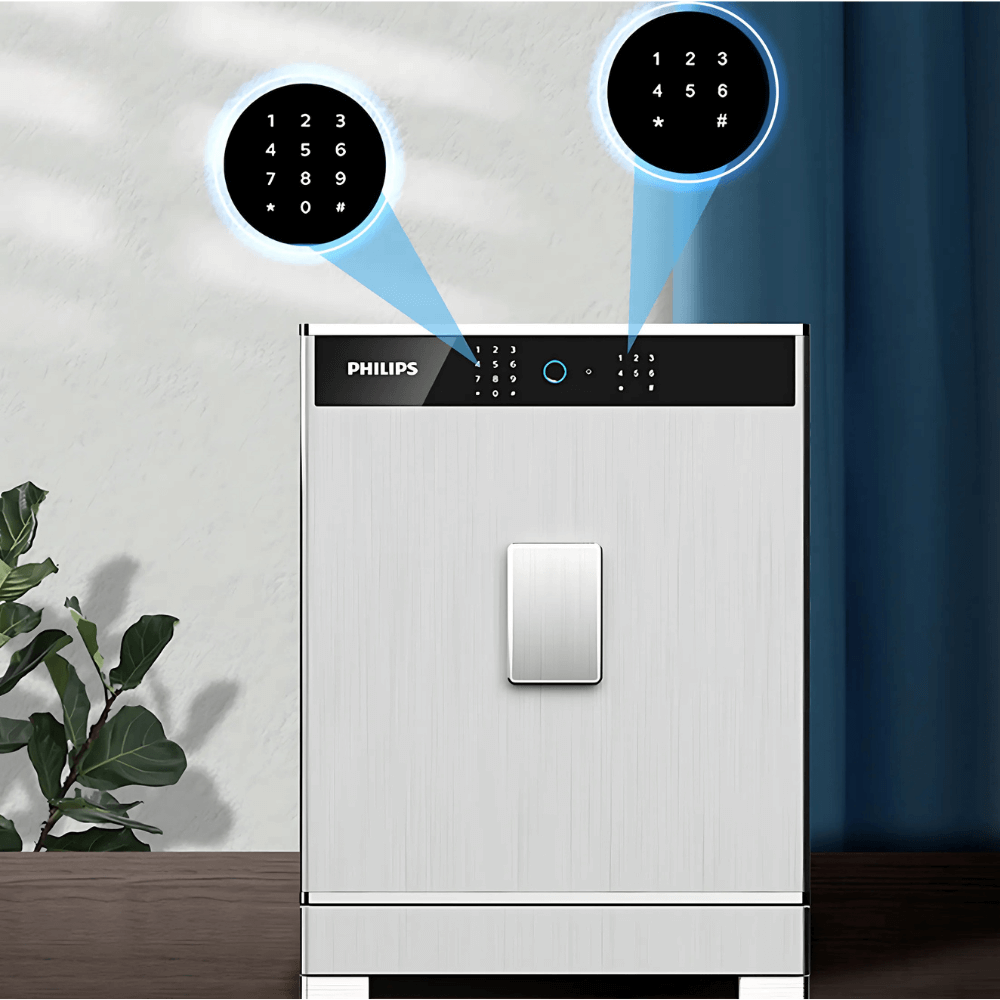 Cách mở két sắt 6 số 1