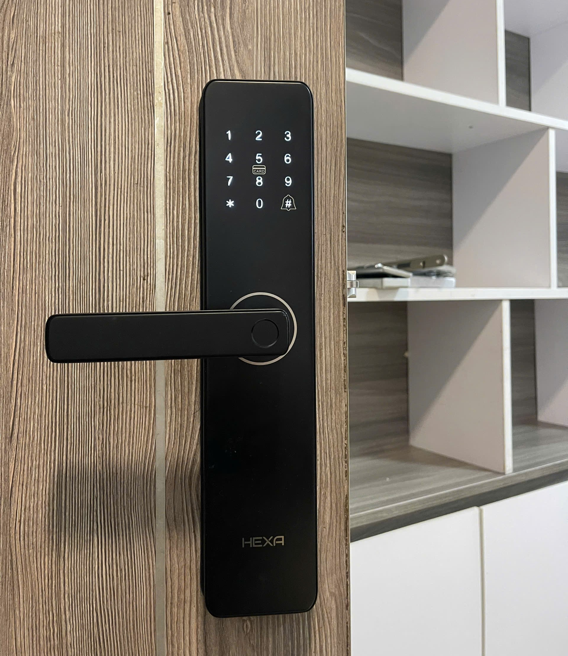 Lắp đặt khóa cửa vân tay tại quận Hà Đông khóa Hexa HX12