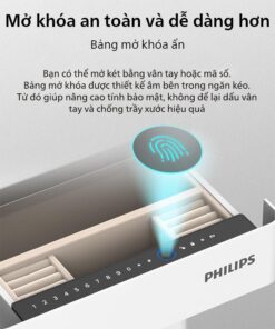 Bảng mở khoá ẩn tinh tế trên Philips SBX301