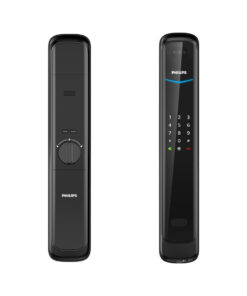 Khóa vân tay cao cấp Philips DDL702 8hws màu đen