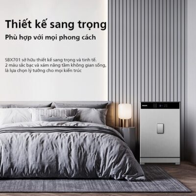Két sắt Philips SBX701 kiến tạo không gian sống